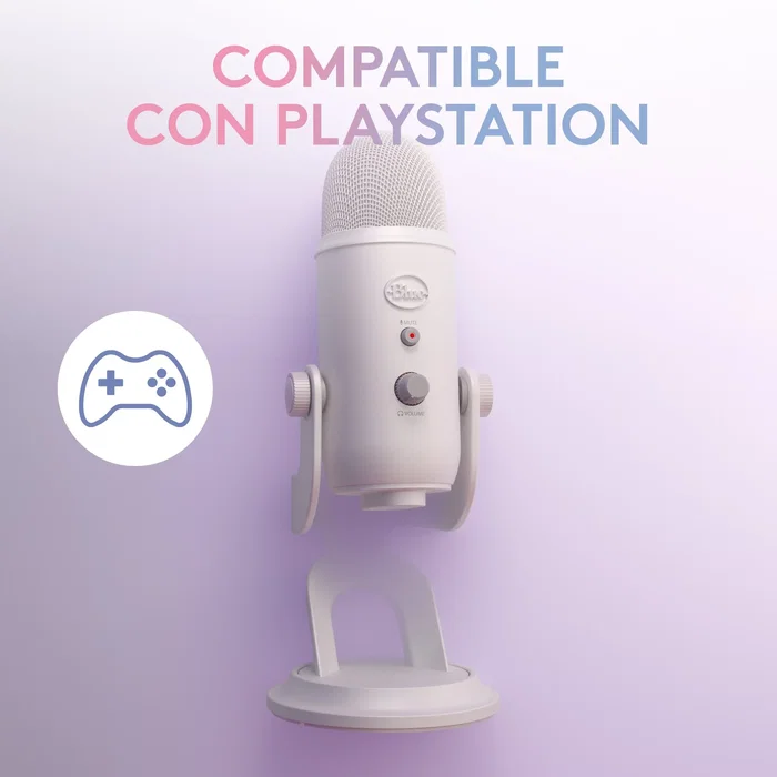Logitech G Blue Yeti Aurora Collection Blanco Mist Logitech G Blue Yeti Aurora Collection Blanco Mist