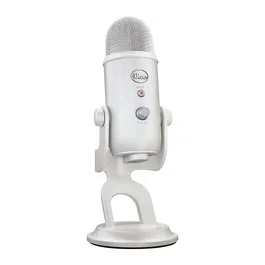 Blue Microphones Yeti Blanco Auricular de Sobremesa USB Micrófono para Streaming y Grabación, Efectos Blue VO!CE, Compatible con Logitech Aurora Collection