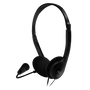 Nox Lite Voice One Auriculares Negros con Micrófono Flexible