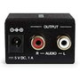 Fonestar FO-37DA Convertidor de audio digital a analógico con entrada Toslink y RCA