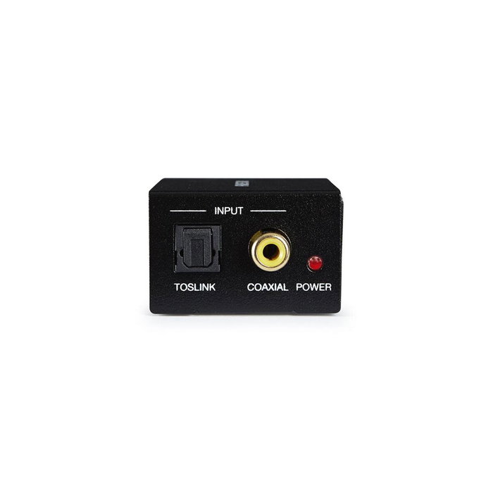Fonestar FO-37DA Convertidor de audio digital a analógico con entrada Toslink y RCA Fonestar FO-37DA Convertidor de audio digital a analógico con entrada Toslink y RCA