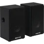 Fonestar Altavoces Activos Estéreo Class 200N, 20W RMS x2, Inalámbricos, Madera MDF, Con Mando a Distancia y Cable para Altavoz Pasivo - Pareja de Altavoces Hi-Fi