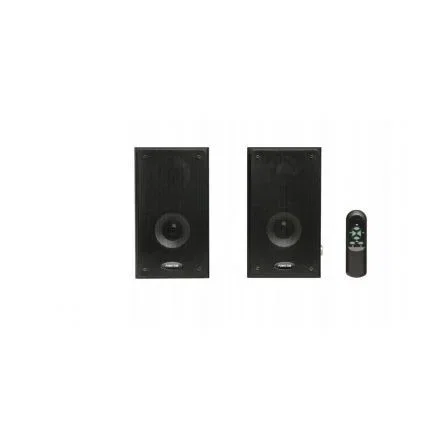 Fonestar Altavoces Activos Estéreo Class 200N, 20W RMS x2, Inalámbricos, Madera MDF, Con Mando a Distancia y Cable para Altavoz Pasivo - Pareja de Altavoces Hi-Fi Fonestar Altavoces Activos Estéreo Class 200N, 20W RMS x2, Inalámbricos, Madera MDF, Con Mando a Distancia y Cable para Altavoz Pasivo - Pareja de Altavoces Hi-Fi