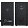 Fonestar Altavoces Activos Estéreo Class 200N, 20W RMS x2, Inalámbricos, Madera MDF, Con Mando a Distancia y Cable para Altavoz Pasivo - Pareja de Altavoces Hi-Fi