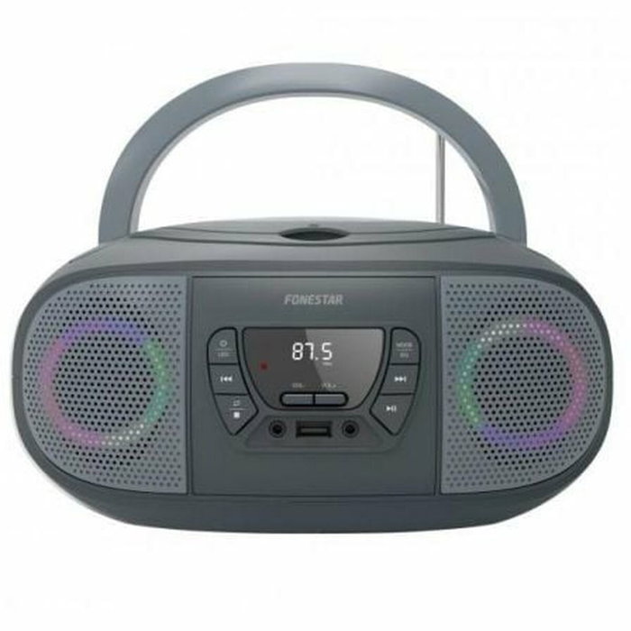 Fonestar BOOM-GO-G Radio CD Gris Fonestar BOOM-GO-G Radio CD Gris