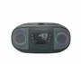Fonestar BOOM-GO-G Radio CD Portátil Gris con Bluetooth y USB