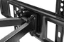 Fonestar MOV-664BA Soporte para TV Mural Giratorio Orientable, 37 a 80 Pulgadas, VESA hasta 600x400, Inclinación y Giro, Hasta 40 kg, Negro