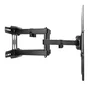 Fonestar MOV-664BA Soporte para TV Mural Giratorio Orientable, 37 a 80 Pulgadas, VESA hasta 600x400, Inclinación y Giro, Hasta 40 kg, Negro