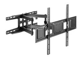Fonestar MOV-664BA Soporte para TV Mural Giratorio Orientable, 37 a 80 Pulgadas, VESA hasta 600x400, Inclinación y Giro, Hasta 40 kg, Negro