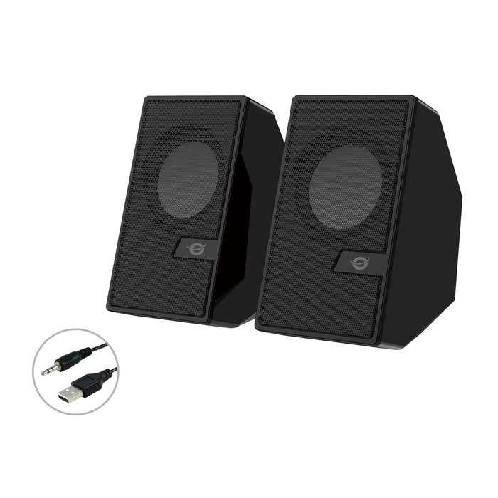 Conceptronic BJORN02B Altavoces 2.0 Bluetooth 6W Negro Conceptronic BJORN02B Altavoces 2.0 Bluetooth 6W Negro