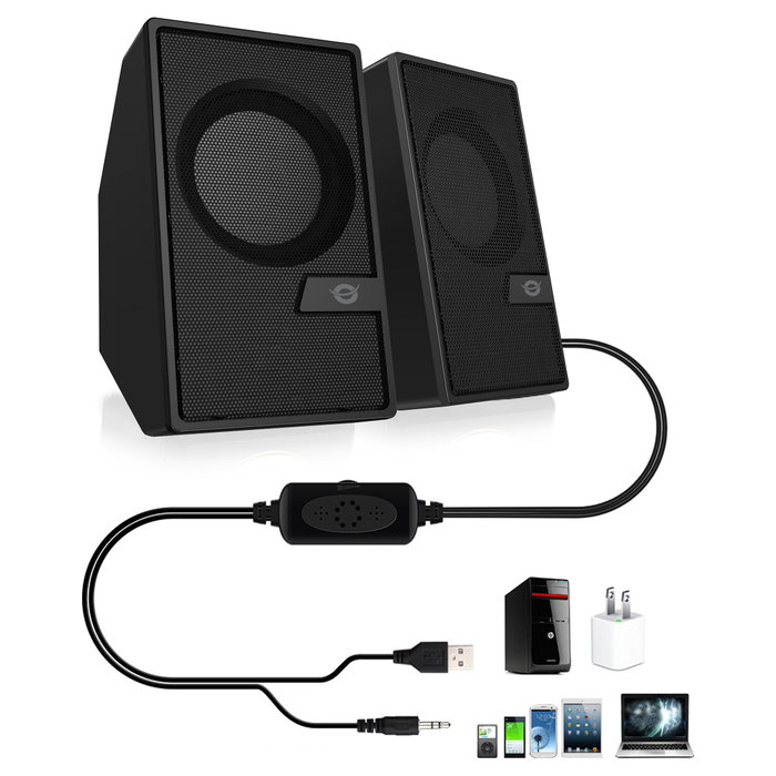 Conceptronic BJORN02B Altavoces 2.0 Bluetooth 6W Negro Conceptronic BJORN02B Altavoces 2.0 Bluetooth 6W Negro