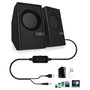 Conceptronic BJORN02B Altavoces 2.0 Bluetooth 6W Negro