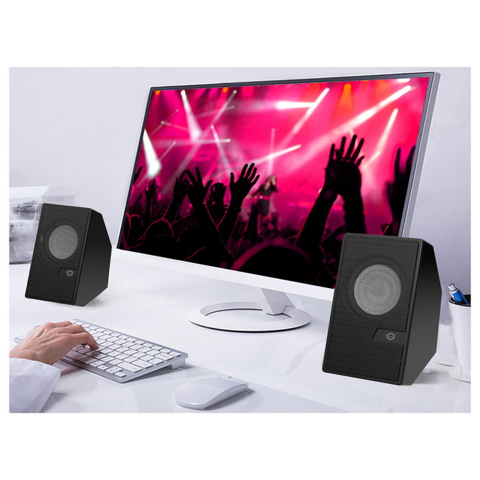 Conceptronic BJORN02B Altavoces 2.0 Bluetooth 6W Negro Conceptronic BJORN02B Altavoces 2.0 Bluetooth 6W Negro