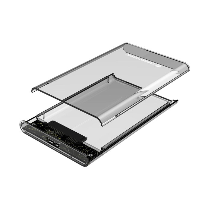 Conceptronic Caja externa USB 3.0 SATA transparente Dante03T