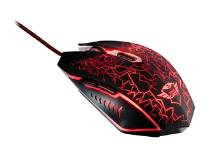 Trust GXT 105X Izza Ratón Gaming Negro
