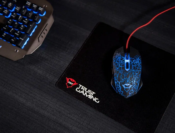 Trust GXT 105X Izza Ratón Gaming Negro