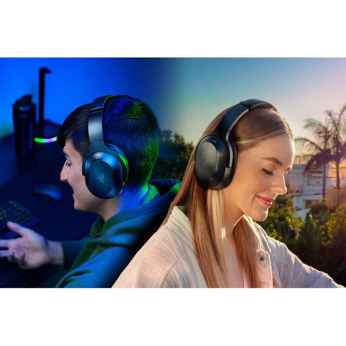 Razer Barracuda Pro Auriculares Inalámbricos Premium Híbridos con Cancelación de Ruido Activa y THX AAA (RZ04-03780100-R3M1)