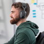 Logitech Zone Vibe 100 Auriculares Inalámbricos Bluetooth 5.2 con Cancelación de Ruido, Micrófono Boom, 20h Autonomía, Ligero, para Teletrabajo y Videollamadas (Teams, Zoom) - Negro
