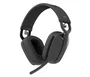 Logitech Zone Vibe 100 - Auriculares Inalámbricos Bluetooth Diadema con Cancelación de Ruido para Videoconferencias (Teams, Zoom, Meet) - 18h Batería - Grafito