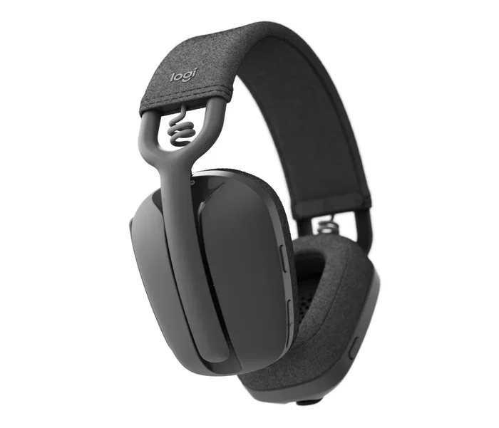 Logitech Zone Vibe 100 - Auriculares Inalámbricos Bluetooth Diadema con Cancelación de Ruido para Videoconferencias (Teams, Zoom, Meet) - 18h Batería - Grafito
