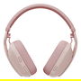 Logitech Zone Vibe 100 Auriculares Bluetooth Inalámbricos Diadema Rosa para Llamadas/Música