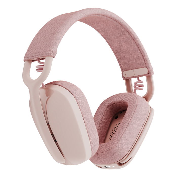 Logitech Zone Vibe 100 Auriculares Bluetooth Inalámbricos Diadema Rosa para Llamadas/Música