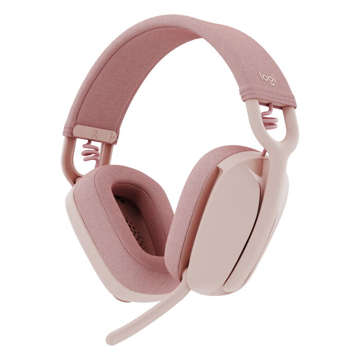 Logitech Zone Vibe 100 Auriculares Bluetooth Inalámbricos Diadema Rosa para Llamadas/Música