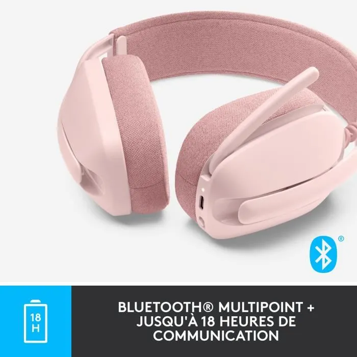 Logitech Zone Vibe 100 Auriculares Inalámbricos Rosa Logitech Zone Vibe 100 Auriculares Inalámbricos Rosa