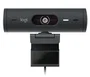 Logitech Brio 500 Webcam Full HD 1080p 60fps USB-C con Micrófonos de Ruido, Obturador de Privacidad, Campo Visual 90°, Autoencuadre - Grafito (960-Cameragraphit