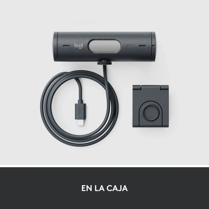 Logitech Brio 500 Full HD Webcam, Grafito, USB-C Logitech Brio 500 Full HD Webcam, Grafito, USB-C