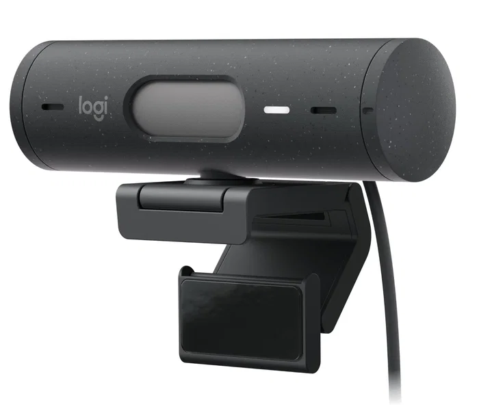 Logitech Brio 500 Full HD Webcam, Grafito, USB-C Logitech Brio 500 Full HD Webcam, Grafito, USB-C