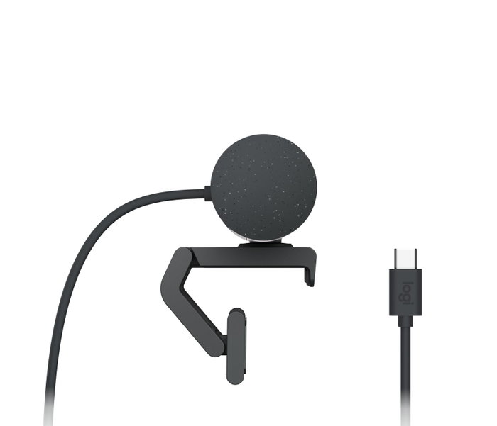 Logitech Brio 500 Full HD Webcam, Grafito, USB-C