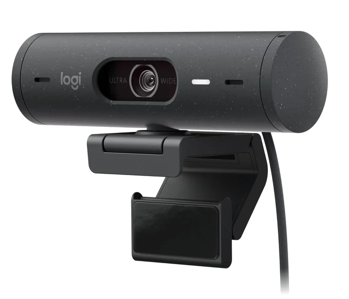 Logitech BRIO 500 Webcam Full HD USB-C Grafito