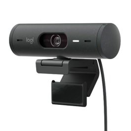 Logitech Brio 500 Full HD Webcam, Grafito, USB-C