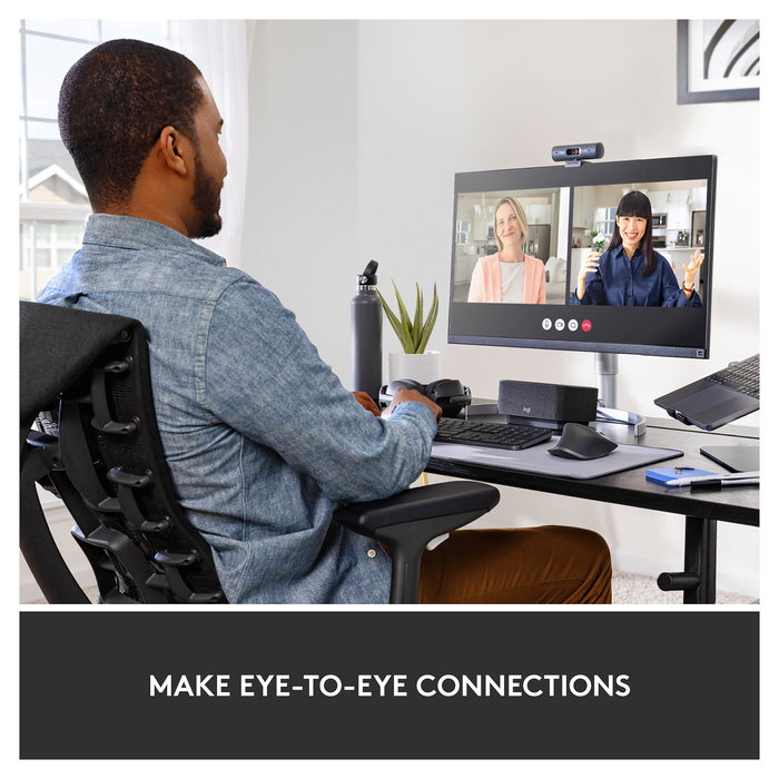 Webcam logitech brio 500 grafito full hd usb tipo c - 960-001422 Webcam logitech brio 500 grafito full hd usb tipo c - 960-001422