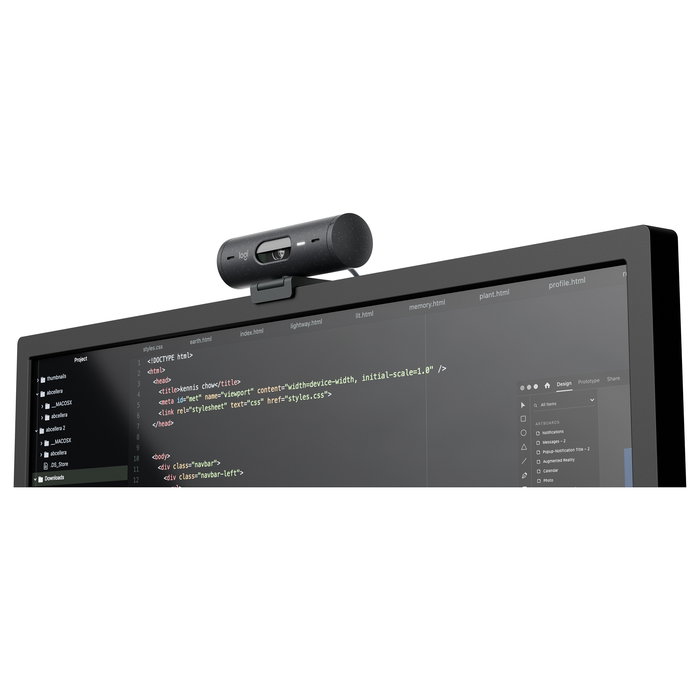 Webcam logitech brio 500 grafito full hd usb tipo c - 960-001422 Webcam logitech brio 500 grafito full hd usb tipo c - 960-001422