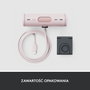 Logitech Brio 500 Webcam Rosa Full HD USB-C