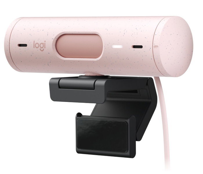 Logitech Brio 500 Webcam Rosa Full HD USB-C