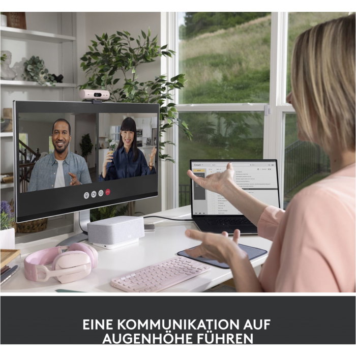 Logitech BRIO 500 Webcam Rosa Full HD USB-C Logitech BRIO 500 Webcam Rosa Full HD USB-C