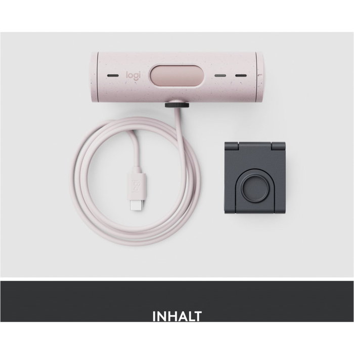 Logitech BRIO 500 Webcam Rosa Full HD USB-C Logitech BRIO 500 Webcam Rosa Full HD USB-C