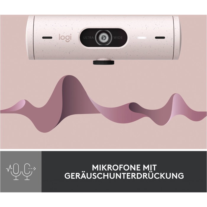 Logitech BRIO 500 Webcam Rosa Full HD USB-C Logitech BRIO 500 Webcam Rosa Full HD USB-C