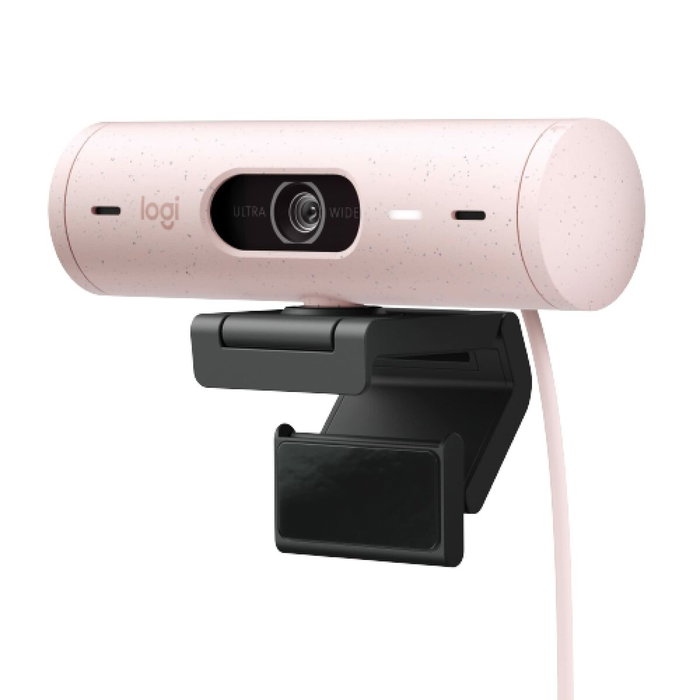 Logitech Brio 500 Webcam Rosa Full HD USB-C