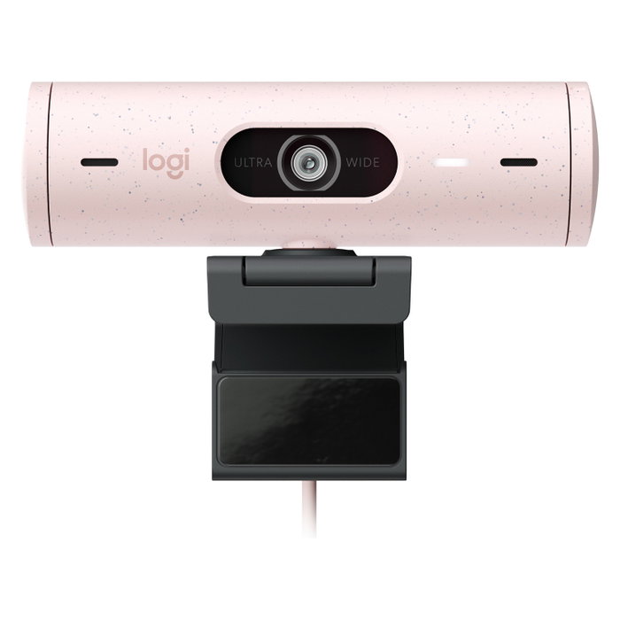 Logitech Brio 500 Webcam Rosa Full HD USB-C
