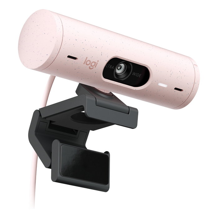 Logitech Brio 500 Webcam Rosa Full HD USB-C