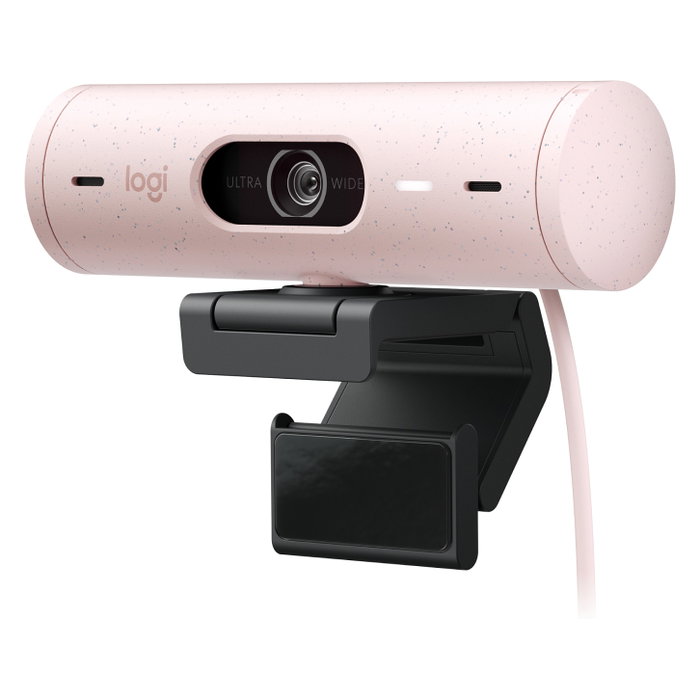 Logitech Brio 500 Webcam Rosa Full HD USB-C