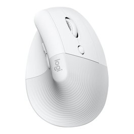Logitech Lift Ratón Vertical Inalámbrico Ergonómico para Mac iPad 4000dpi Blanco