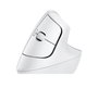 Logitech Lift for Mac Ratón Vertical Ergonómico Blanco