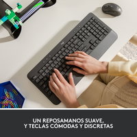 Logitech Signature K650 Teclado Inalámbrico QWERTY Español Grafito Logitech Signature K650 Teclado Inalámbrico QWERTY Español Grafito
