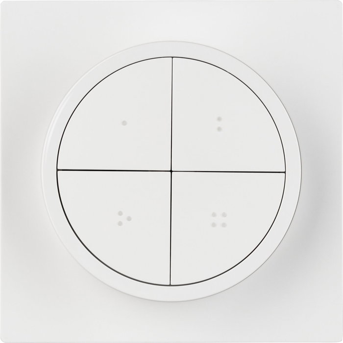Philips Hue Botón de Mando a Distancia Interruptor de Marcación Blanco