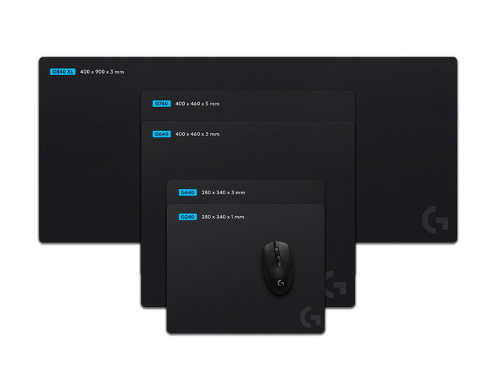 Logitech G240 Alfombrilla de Ratón para Juegos Negro